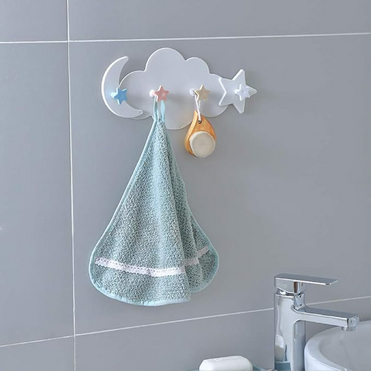 Creative Self Adhesive Star Coud Wall Hook